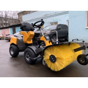 Снегоуборочный райдер Stiga Park PRO 740 IOX 4WD + снегоотбрасыватель