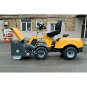 Снегоуборочный райдер Stiga Park 740 PWX + снегоотвал