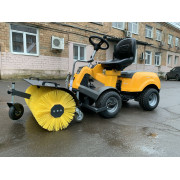 Снегоуборочный райдер Stiga Park 740 PWX + снегоотвал