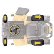 Садовый райдер Cub Cadet XZ2 117i с нулевым радиусом разворота