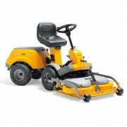 Снегоуборочный райдер Stiga Park 340 MX + роторный снегоуборщик