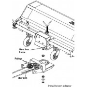 Адаптер (переходник) для крепления щётки Bercomac 700464
