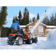 Снегоуборщик роторный двухступенчатый Husqvarna 107 см для тракторов