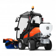 Профессиональный райдер Husqvarna P 525D с кабиной