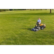 Садовый райдер Stiga Park 500 W с декой Combi 95 Q Plus